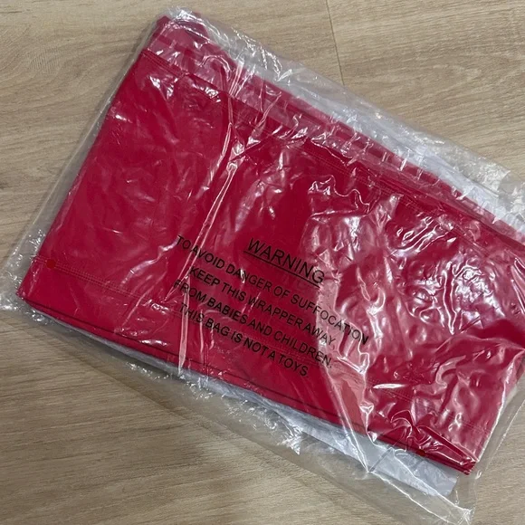 NWT - Milkstain Apparel The Jorry Leggings (S) Red - Picture 8 of 8